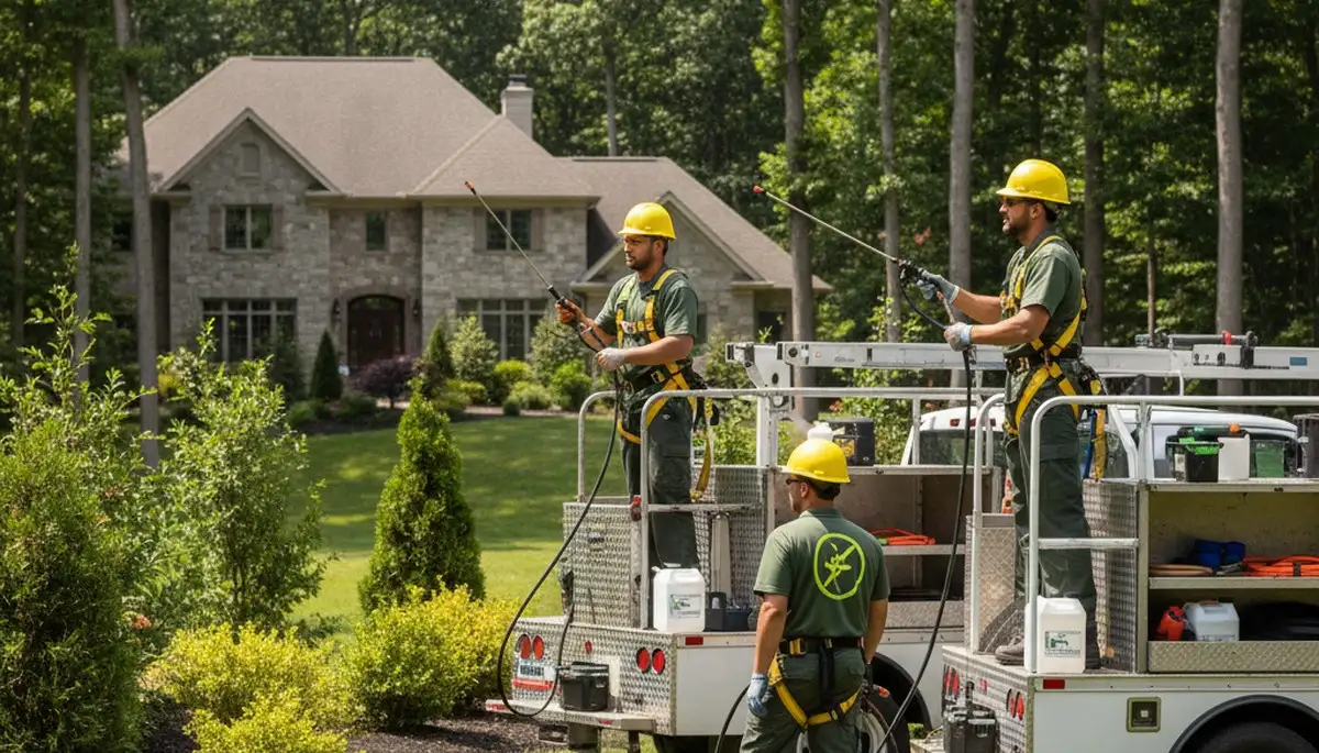 Deer deterrent service protecting trees and shrubs in Saint Louis, MO