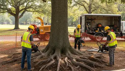 Root protection service for trees in Saint Louis, MO by Tree Trimming Saint Louis