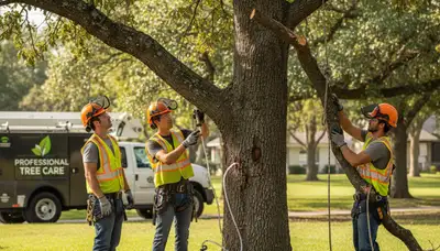 Saint Louis, MO arborist treating diseased tree for professional tree disease control