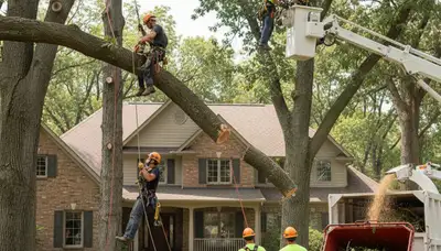 Professional tree trimming service in Saint Louis, MO for residential and commercial properties